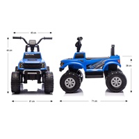 Elektrická čtyřkolka Milly Mally Ford F-150 Raptor blue