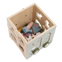 Dřevěné centrum aktivit Montessori Baby Mix