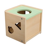 Vkládací kostka s tvary Montessori Baby Mix