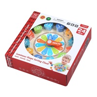 Vkládací hodiny s tvary Baby Mix