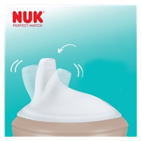 Kojenecká láhev NUK Perfect Match na učení Hippo 260 ml