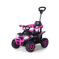 Elektrická čtyřkolka 2v1 Milly Mally Star ATV pink