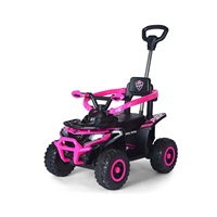 Elektrická čtyřkolka 2v1 Milly Mally Star ATV pink