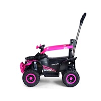 Elektrická čtyřkolka 2v1 Milly Mally Star ATV pink