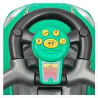 Dětské odrážedlo s vodící tyčí 3v1 Baby Mix Mega Car zelené (Poškozený obal)