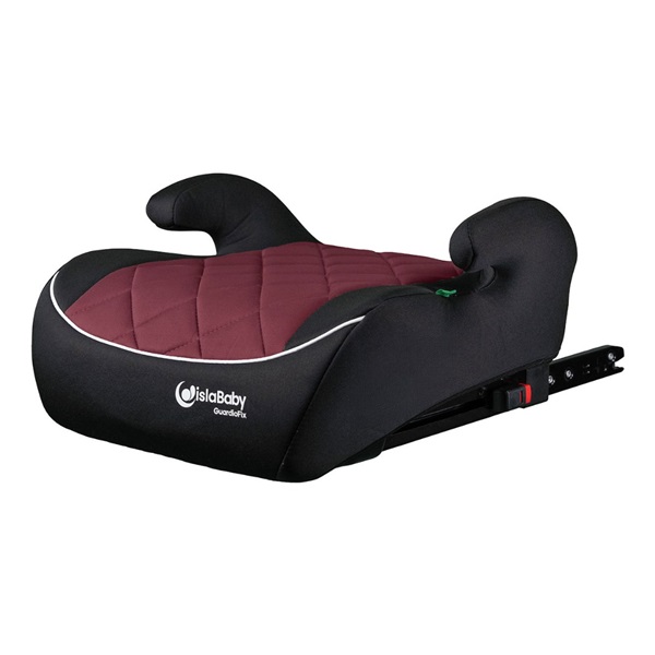 IslaBaby GuardioFix – podsedák do auta pro děti 125–150 cm s ISOFIX | vínový 2026