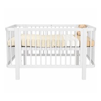 Dětská oválná postýlka Klára New Baby bílá