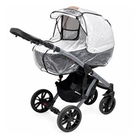 Nepromokavá fólie-pláštěnka na hluboký kočárek s otevíracím okénkem  New Baby