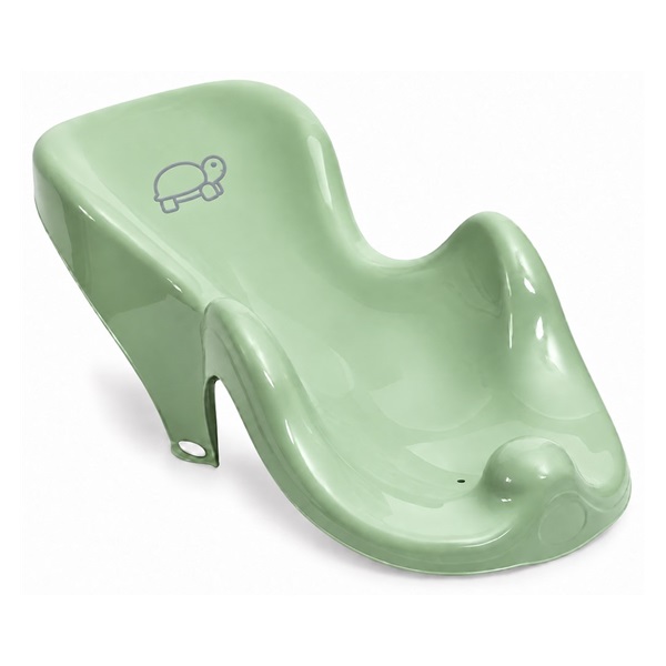 Lehátko ke koupání protiskluzové Turtle light green