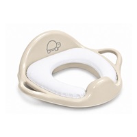Dětské sedátko na WC měkké Turtle light beige