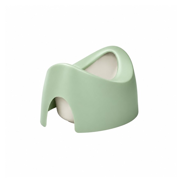 Dětský oboustranný ergonomický nočník s výlevkou Teggi green