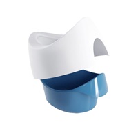 Dětský oboustranný ergonomický nočník s výlevkou Teggi green