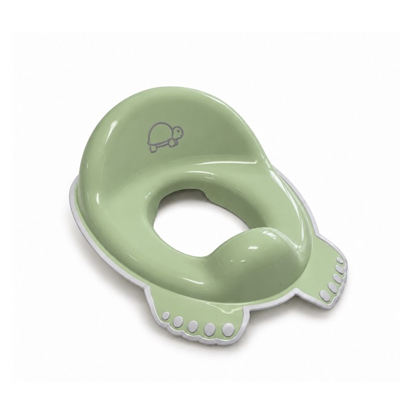 Dětské protiskluzové sedátko na WC Turtle light green